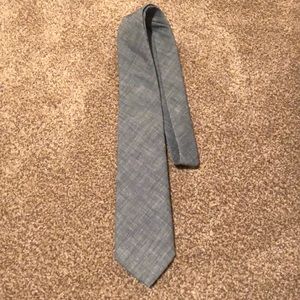 Polo Ralph Lauren skinny gray chambray tie